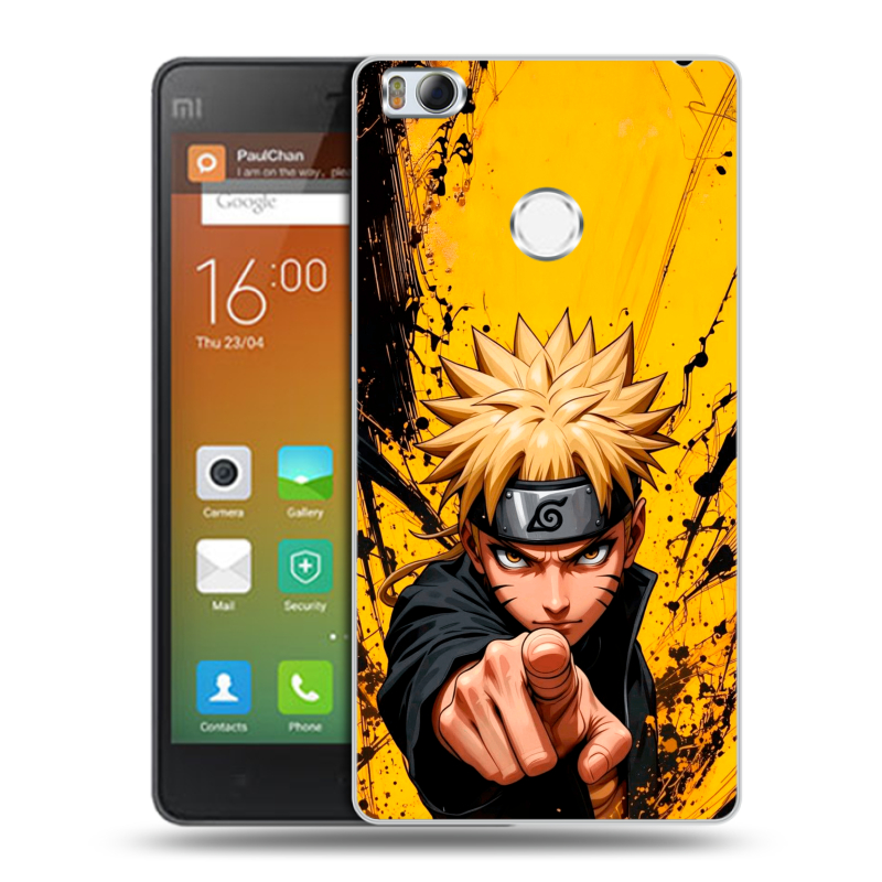 Пластиковый чехол на Xiaomi Mi4S с принтом Naruto Наруто Пластиковый чехол на Xiaomi Mi4S с принтом Naruto Наруто