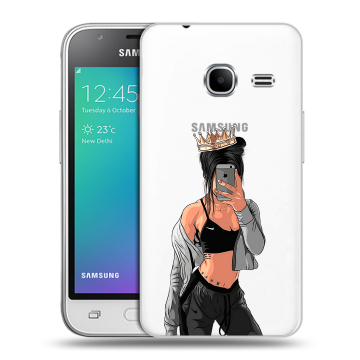 Силиконовый чехол на Samsung Galaxy J1 mini (2016) с принтом Женские принты Силиконовый чехол на Samsung Galaxy J1 mini (2016) с принтом Женские принты