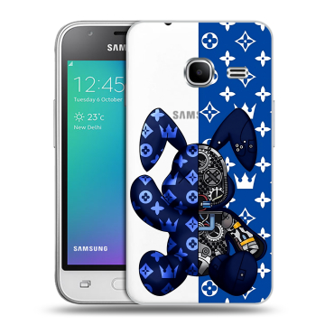 Силиконовый чехол на Samsung Galaxy J1 mini (2016) с принтом Луи робот Силиконовый чехол на Samsung Galaxy J1 mini (2016) с принтом Луи робот