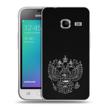 Силиконовый чехол на Samsung Galaxy J1 mini (2016) с принтом Герб России Силиконовый чехол на Samsung Galaxy J1 mini (2016) с принтом Герб России
