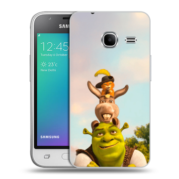 Силиконовый чехол на Samsung Galaxy J1 mini (2016) с принтом Шрек Shrek Силиконовый чехол на Samsung Galaxy J1 mini (2016) с принтом Шрек Shrek