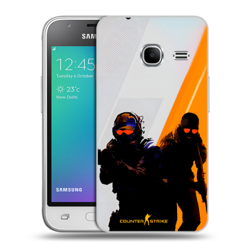 Силиконовый чехол на Samsung Galaxy J1 mini (2016) с принтом Контер страйк Counter strike Силиконовый чехол на Samsung Galaxy J1 mini (2016) с принтом Контер страйк Counter strike