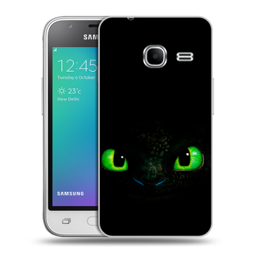 Силиконовый чехол на Samsung Galaxy J1 mini (2016) с принтом Как приручить дракона Силиконовый чехол на Samsung Galaxy J1 mini (2016) с принтом Как приручить дракона
