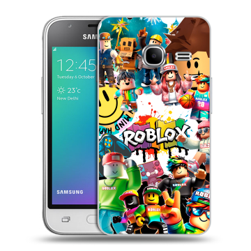Силиконовый чехол на Samsung Galaxy J1 mini (2016) с принтом Roblox Роблокс Силиконовый чехол на Samsung Galaxy J1 mini (2016) с принтом Roblox Роблокс