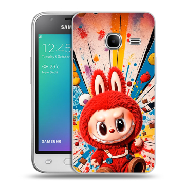 Силиконовый чехол на Samsung Galaxy J1 mini (2016) с принтом Labubu Лабубу Силиконовый чехол на Samsung Galaxy J1 mini (2016) с принтом Labubu Лабубу