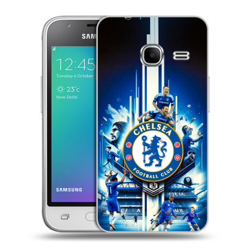Силиконовый чехол на Samsung Galaxy J1 mini (2016) с принтом Chelsea Челси Силиконовый чехол на Samsung Galaxy J1 mini (2016) с принтом Chelsea Челси