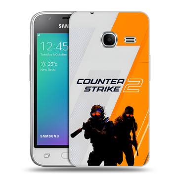 Силиконовый чехол на Samsung Galaxy J1 mini (2016) с принтом Counter Strike Силиконовый чехол на Samsung Galaxy J1 mini (2016) с принтом Counter Strike