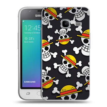 Силиконовый чехол на Samsung Galaxy J1 mini (2016) с принтом One Piece Ван Пис Силиконовый чехол на Samsung Galaxy J1 mini (2016) с принтом One Piece Ван Пис