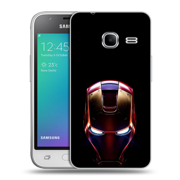 Силиконовый чехол на Samsung Galaxy J1 mini (2016) с принтом IronMan Железный человек Силиконовый чехол на Samsung Galaxy J1 mini (2016) с принтом IronMan Железный человек