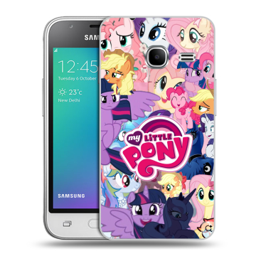 Силиконовый чехол на Samsung Galaxy J1 mini (2016) с принтом My little pony Дружба чудо Силиконовый чехол на Samsung Galaxy J1 mini (2016) с принтом My little pony Дружба чудо