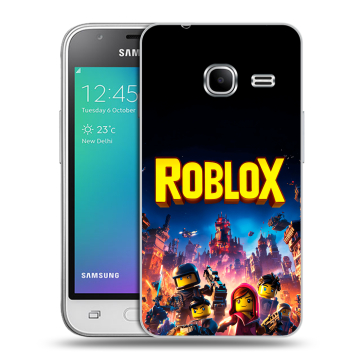 Силиконовый чехол на Samsung Galaxy J1 mini (2016) с принтом Roblox Роблокс Силиконовый чехол на Samsung Galaxy J1 mini (2016) с принтом Roblox Роблокс