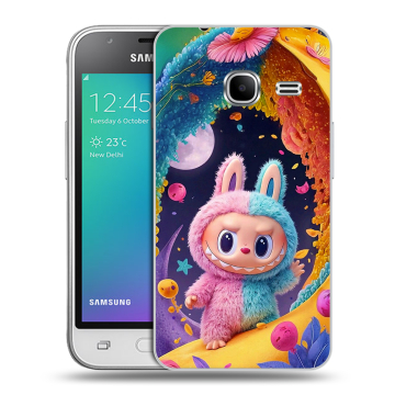 Силиконовый чехол на Samsung Galaxy J1 mini (2016) с принтом Labubu Лабубу Силиконовый чехол на Samsung Galaxy J1 mini (2016) с принтом Labubu Лабубу