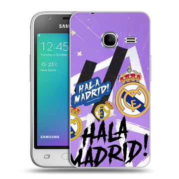 Силиконовый чехол на Samsung Galaxy J1 mini (2016) с принтом Real Madrid Реал Мадрид Силиконовый чехол на Samsung Galaxy J1 mini (2016) с принтом Real Madrid Реал Мадрид