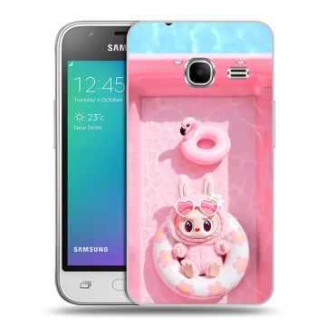 Силиконовый чехол на Samsung Galaxy J1 mini (2016) с принтом Labubu Лабубу Силиконовый чехол на Samsung Galaxy J1 mini (2016) с принтом Labubu Лабубу