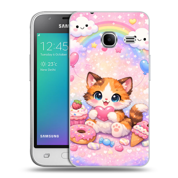 Силиконовый чехол на Samsung Galaxy J1 mini (2016) с принтом для девочек Силиконовый чехол на Samsung Galaxy J1 mini (2016) с принтом для девочек