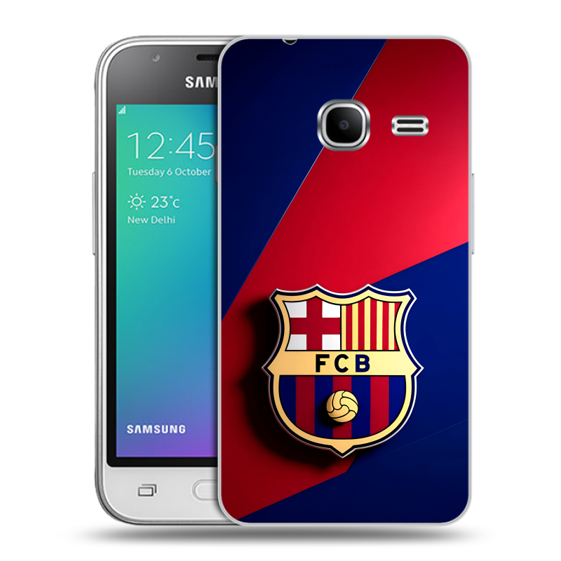 Силиконовый чехол на Samsung Galaxy J1 mini (2016) с принтом Барселона Barcelona Силиконовый чехол на Samsung Galaxy J1 mini (2016) с принтом Барселона Barcelona