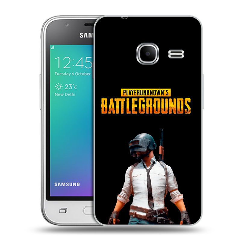 Силиконовый чехол на Samsung Galaxy J1 mini (2016) с принтом PUGB ПАГБ Силиконовый чехол на Samsung Galaxy J1 mini (2016) с принтом PUGB ПАГБ