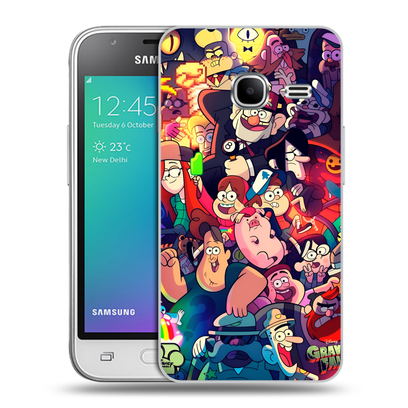 Силиконовый чехол на Samsung Galaxy J1 mini (2016) с принтом Gravity Falls Гравити Фолз Силиконовый чехол на Samsung Galaxy J1 mini (2016) с принтом Gravity Falls Гравити Фолз