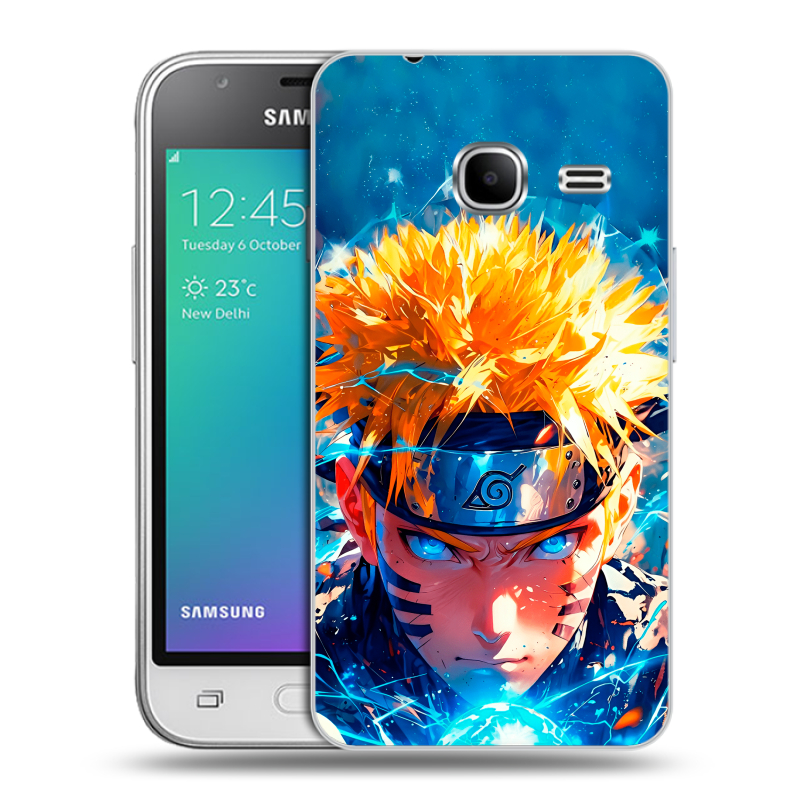 Силиконовый чехол на Samsung Galaxy J1 mini (2016) с принтом Аниме Наруто Naruto Силиконовый чехол на Samsung Galaxy J1 mini (2016) с принтом Аниме Наруто Naruto