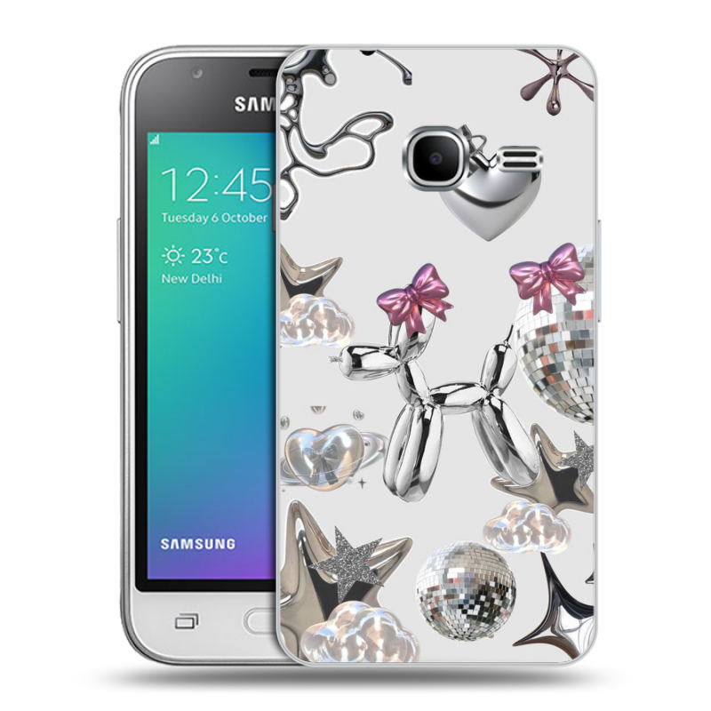 Силиконовый чехол на Samsung Galaxy J1 mini (2016) с принтом Y2K Силиконовый чехол на Samsung Galaxy J1 mini (2016) с принтом Y2K