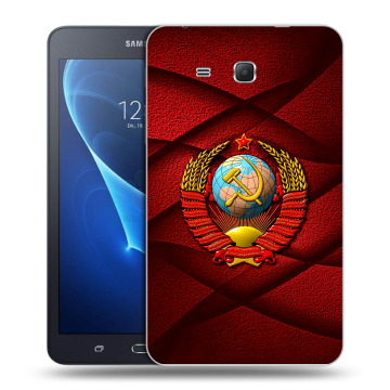 Силиконовый чехол на планшета Samsung Galaxy Tab A 7 (2016) с принтом Герб СССР Силиконовый чехол на планшета Samsung Galaxy Tab A 7 (2016) с принтом Герб СССР