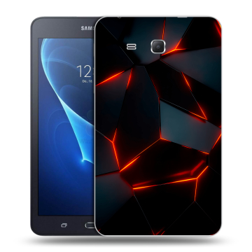 Силиконовый чехол на планшета Samsung Galaxy Tab A 7 (2016) с принтом Яркие абстракции Силиконовый чехол на планшета Samsung Galaxy Tab A 7 (2016) с принтом Яркие абстракции