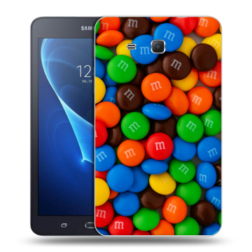 Силиконовый чехол на планшета Samsung Galaxy Tab A 7 (2016) с принтом Конфеты Силиконовый чехол на планшета Samsung Galaxy Tab A 7 (2016) с принтом Конфеты