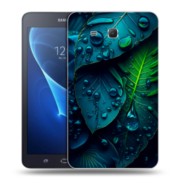 Силиконовый чехол на планшета Samsung Galaxy Tab A 7 (2016) с принтом Листья Силиконовый чехол на планшета Samsung Galaxy Tab A 7 (2016) с принтом Листья