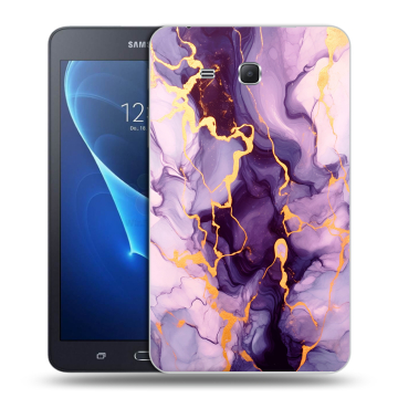 Силиконовый чехол на Samsung Galaxy Tab A 7 (2016) с принтом Мрамор Силиконовый чехол на Samsung Galaxy Tab A 7 (2016) с принтом Мрамор
