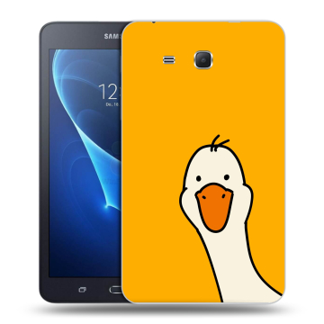 Силиконовый чехол на Samsung Galaxy Tab A 7 (2016) с принтом Утка Силиконовый чехол на Samsung Galaxy Tab A 7 (2016) с принтом Утка