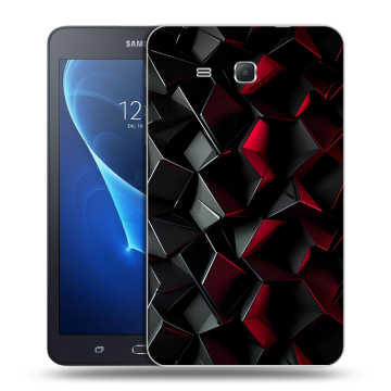Силиконовый чехол на Samsung Galaxy Tab A 7 (2016) с принтом Абстракция Силиконовый чехол на Samsung Galaxy Tab A 7 (2016) с принтом Абстракция