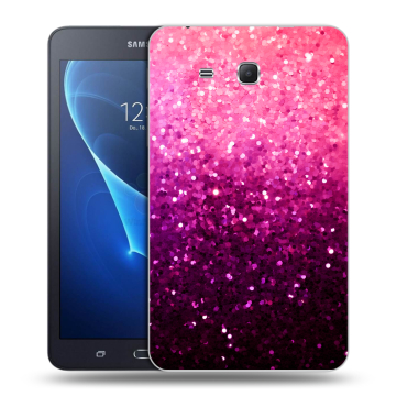 Силиконовый чехол на Samsung Galaxy Tab A 7 (2016) с принтом Блестки
