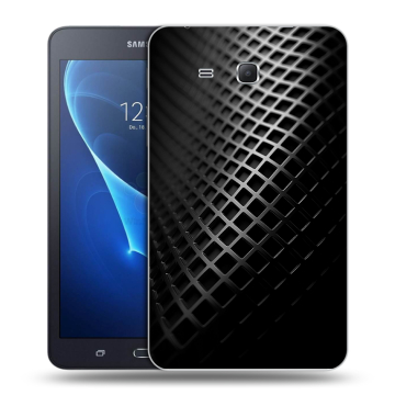 Силиконовый чехол на Samsung Galaxy Tab A 7 (2016) с принтом Текстура металла Силиконовый чехол на Samsung Galaxy Tab A 7 (2016) с принтом Текстура металла