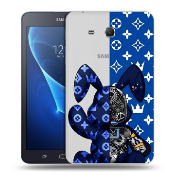 Силиконовый чехол на Samsung Galaxy Tab A 7 (2016) с принтом Луи робот Силиконовый чехол на Samsung Galaxy Tab A 7 (2016) с принтом Луи робот