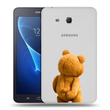Силиконовый чехол на Samsung Galaxy Tab A 7 (2016) с принтом Медведь Силиконовый чехол на Samsung Galaxy Tab A 7 (2016) с принтом Медведь
