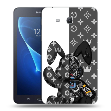 Силиконовый чехол на Samsung Galaxy Tab A 7 (2016) с принтом Луи робот Силиконовый чехол на Samsung Galaxy Tab A 7 (2016) с принтом Луи робот
