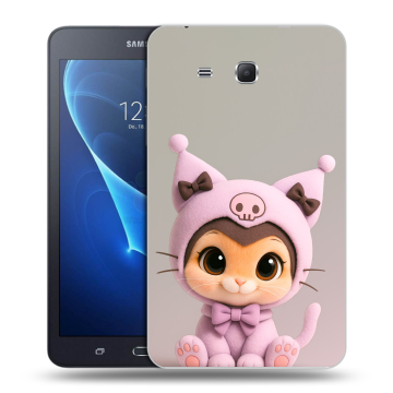 Силиконовый чехол на Samsung Galaxy Tab A 7 (2016) с принтом Куроми Kuromi Силиконовый чехол на Samsung Galaxy Tab A 7 (2016) с принтом Куроми Kuromi