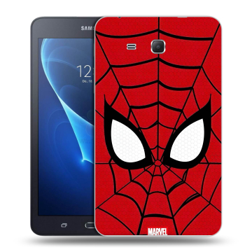 Силиконовый чехол на Samsung Galaxy Tab A 7 (2016) с принтом человек паук spiderman