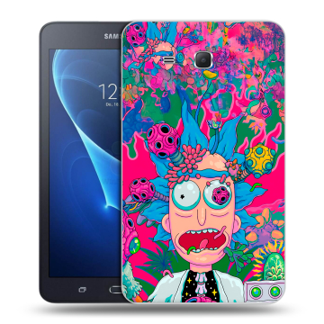 Силиконовый чехол на Samsung Galaxy Tab A 7 (2016) с принтом Рик и Морти Rick Morty Силиконовый чехол на Samsung Galaxy Tab A 7 (2016) с принтом Рик и Морти Rick Morty