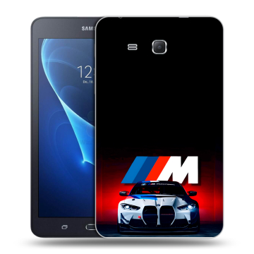 Силиконовый чехол на Samsung Galaxy Tab A 7 (2016) с принтом БМВ BMW