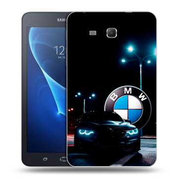 Силиконовый чехол на Samsung Galaxy Tab A 7 (2016) с принтом БМВ BMW