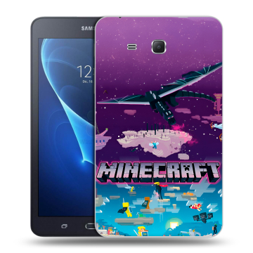 Силиконовый чехол на Samsung Galaxy Tab A 7 (2016) с принтом Майнкрафт Minecraft Силиконовый чехол на Samsung Galaxy Tab A 7 (2016) с принтом Майнкрафт Minecraft