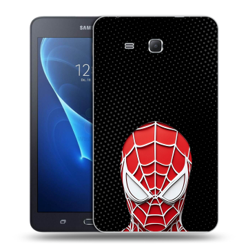Силиконовый чехол на Samsung Galaxy Tab A 7 (2016) с принтом человек паук spiderman Силиконовый чехол на Samsung Galaxy Tab A 7 (2016) с принтом человек паук spiderman