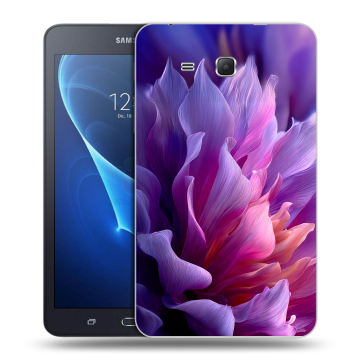 Силиконовый чехол на Samsung Galaxy Tab A 7 (2016) с принтом женский цветы Силиконовый чехол на Samsung Galaxy Tab A 7 (2016) с принтом женский цветы