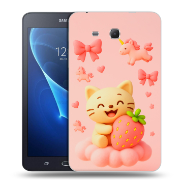 Силиконовый чехол на Samsung Galaxy Tab A 7 (2016) с принтом для девочек Силиконовый чехол на Samsung Galaxy Tab A 7 (2016) с принтом для девочек