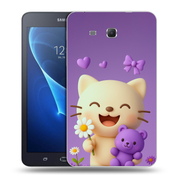 Силиконовый чехол на Samsung Galaxy Tab A 7 (2016) с принтом для девочек Силиконовый чехол на Samsung Galaxy Tab A 7 (2016) с принтом для девочек