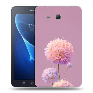 Силиконовый чехол на Samsung Galaxy Tab A 7 (2016) с принтом Цветы