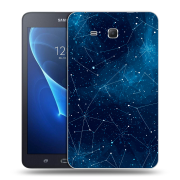Силиконовый чехол на Samsung Galaxy Tab A 7 (2016) с принтом Космос звезды