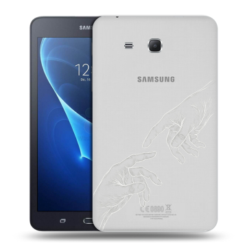 Силиконовый чехол на Samsung Galaxy Tab A 7 (2016) с принтом Сотворение мира