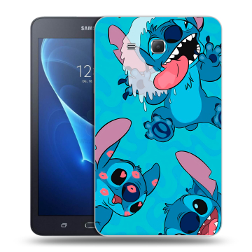 Силиконовый чехол на Samsung Galaxy Tab A 7 (2016) с принтом Лило и Стич